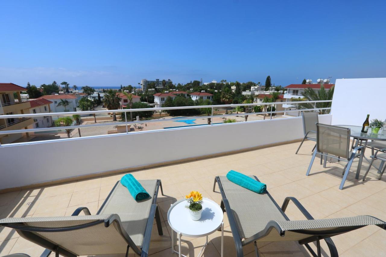 Nissi 3 Amazing Sea View Apartment 圣纳帕 外观 照片