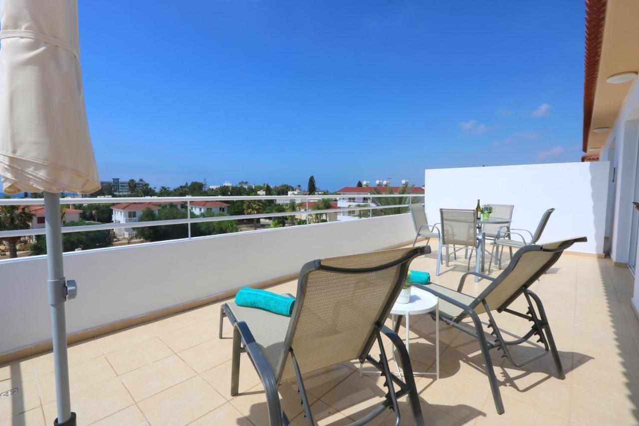 Nissi 3 Amazing Sea View Apartment 圣纳帕 外观 照片